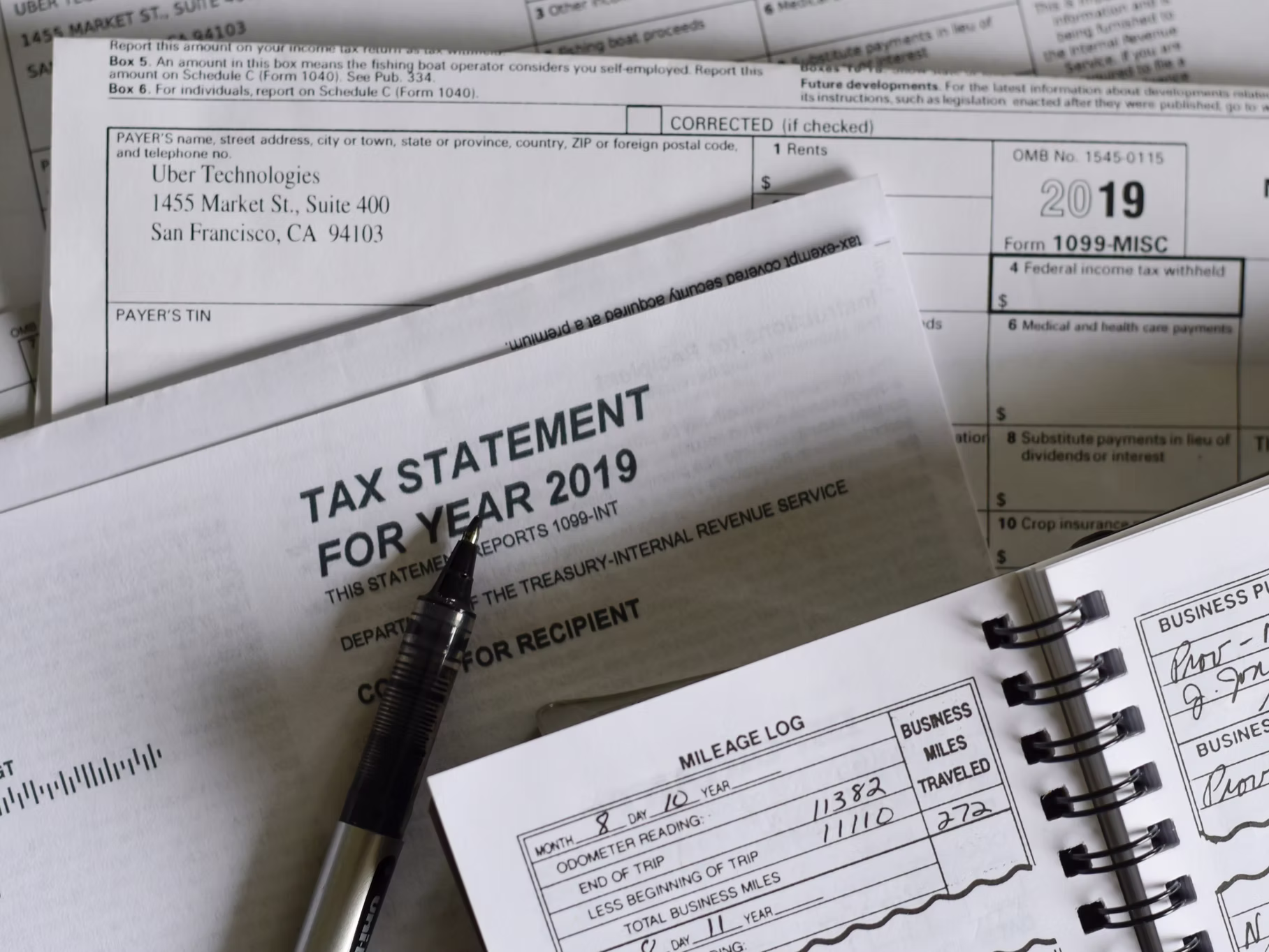 Accountant Helping with Tax Return